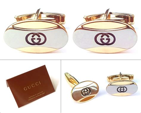 authentic Gucci cufflinks